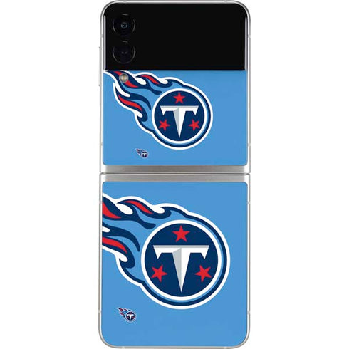 NFL Tennessee Titans Large Logo Galaxy Z Flip4 5G Skin